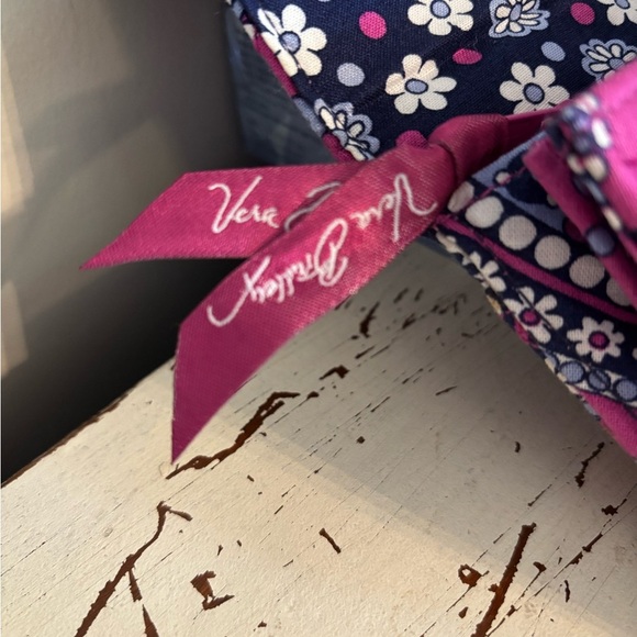 Vera Bradley Purple and Blue Paisley Wallet - Picture 5 of 5